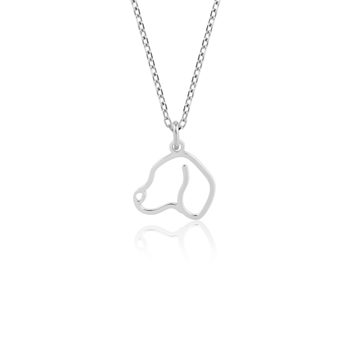 Dog Pendant Necklace – Gold Vermeil on Sterling Silver