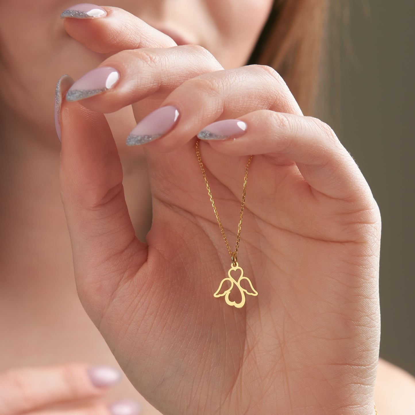 14K Gold Guardiane Necklace