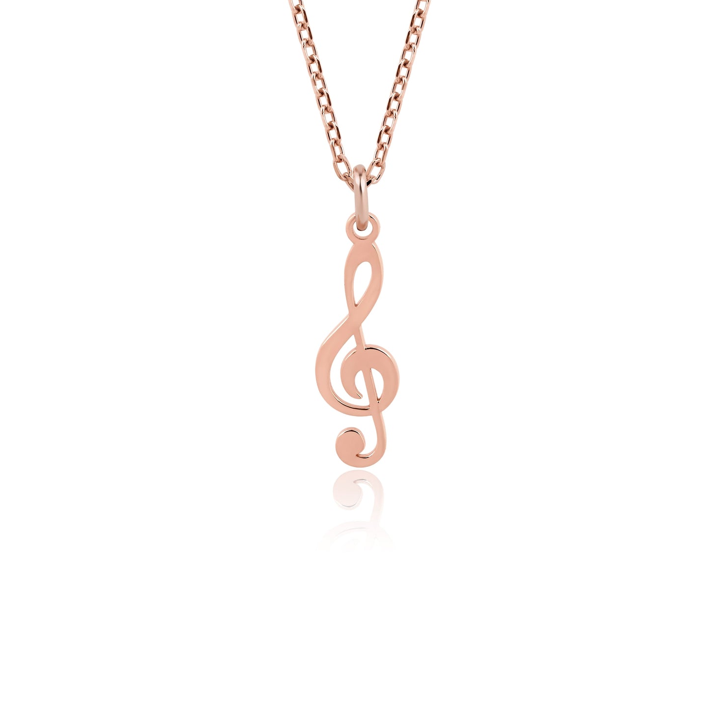 everyday music charm necklace
