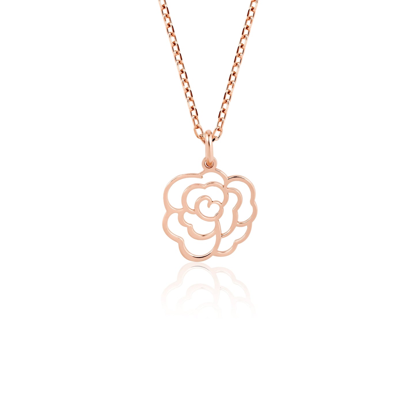 meaningful rose necklace gift idea
