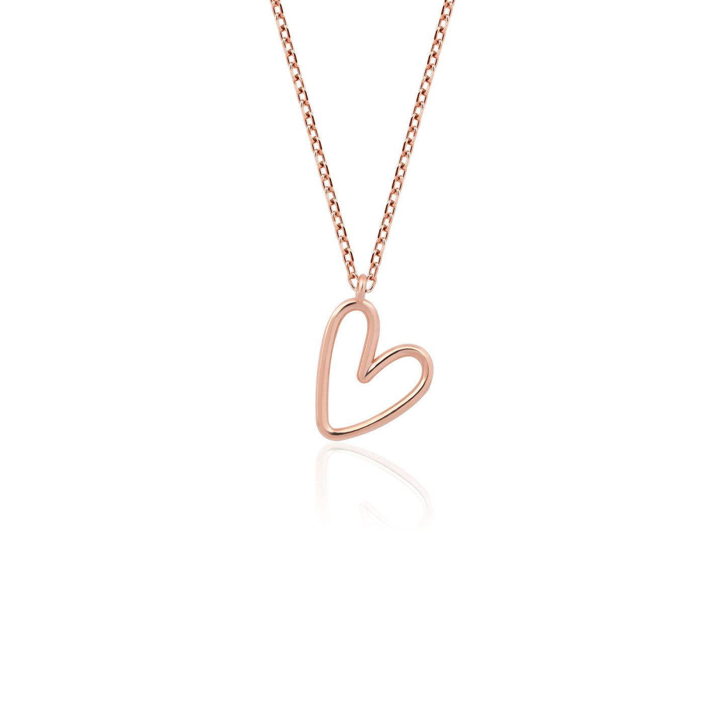 real gold necklace for her anniversary