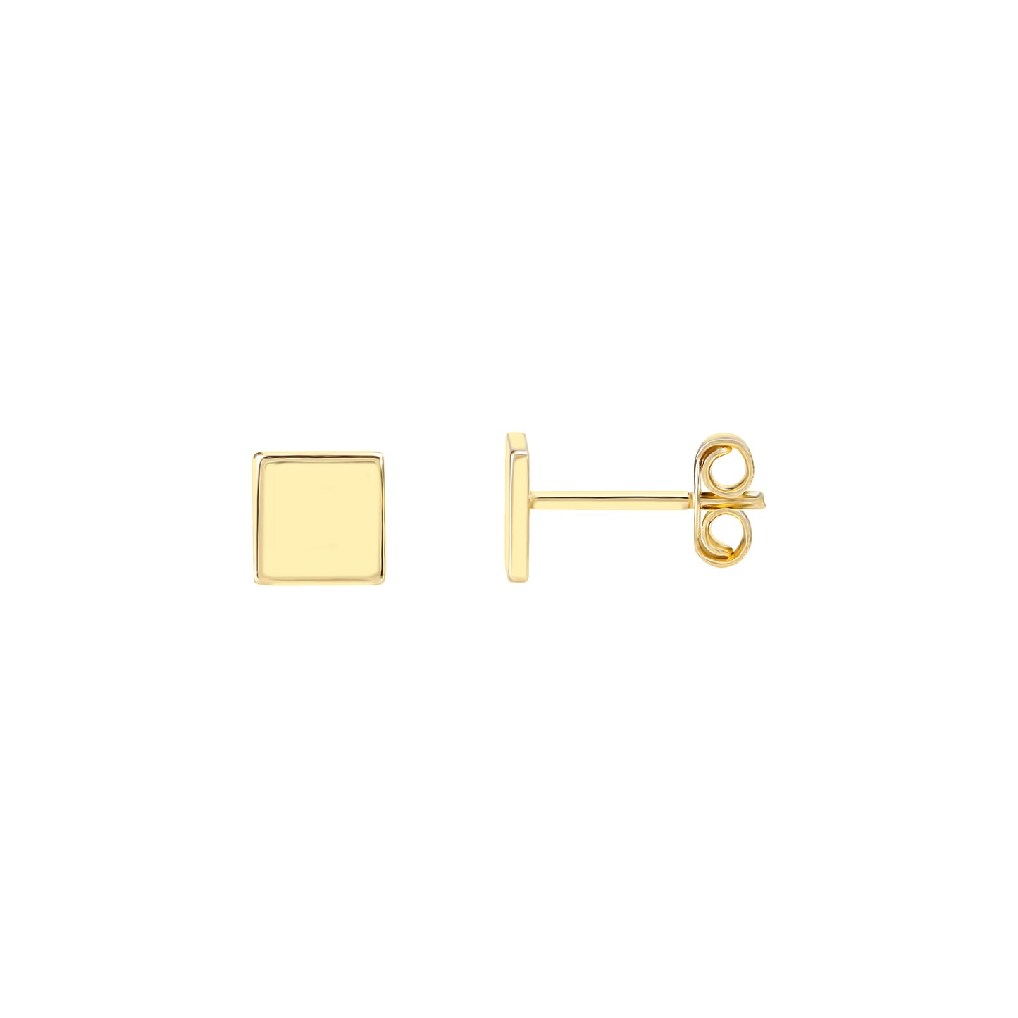 minimalist gold earrings