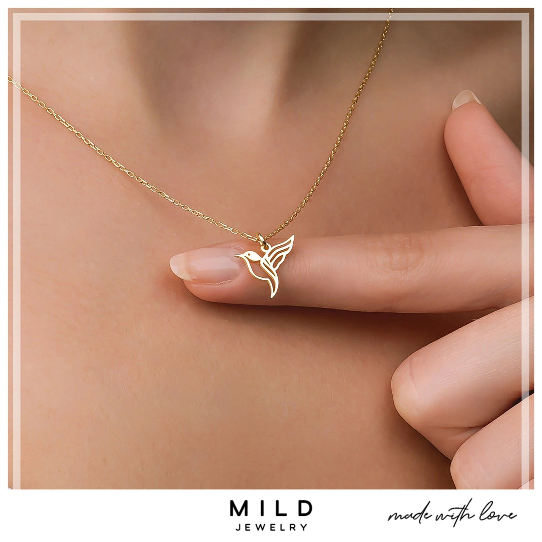 The Perfect Gift for Bird-Lovers: The Hummingbird Necklace