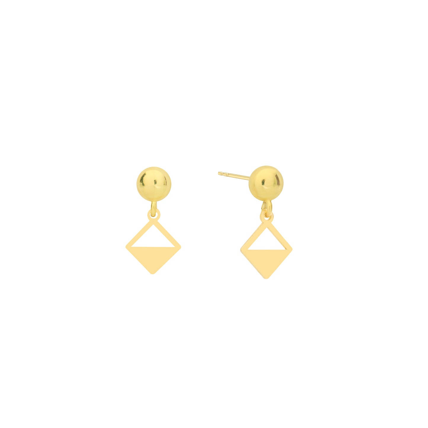 Diamond Shaped Earrings