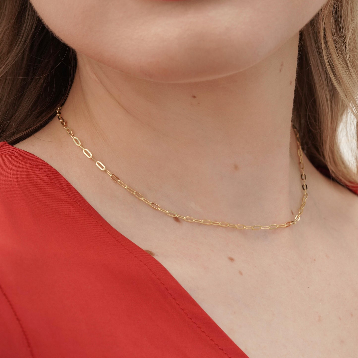 Paperclip Chain Necklace