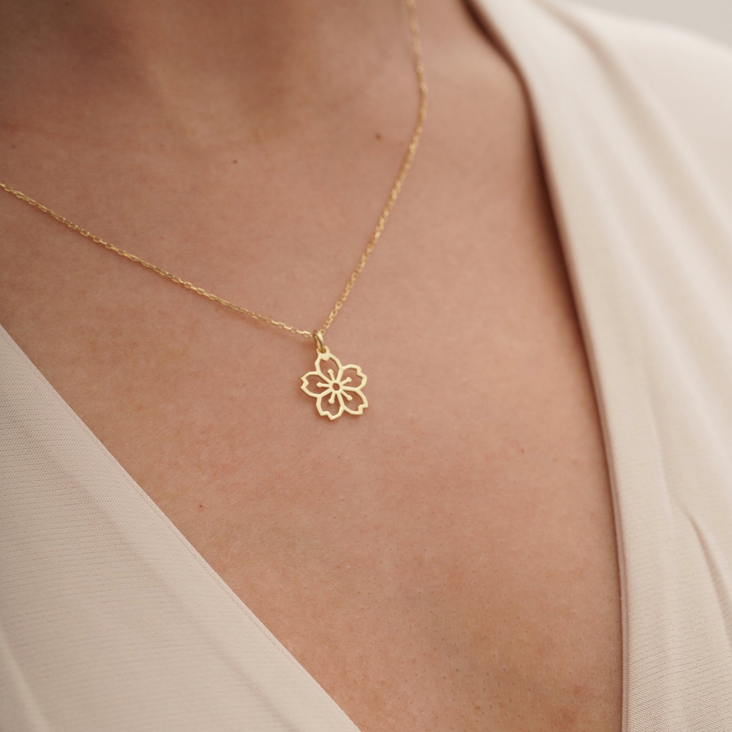 Cherry Blossom Necklace