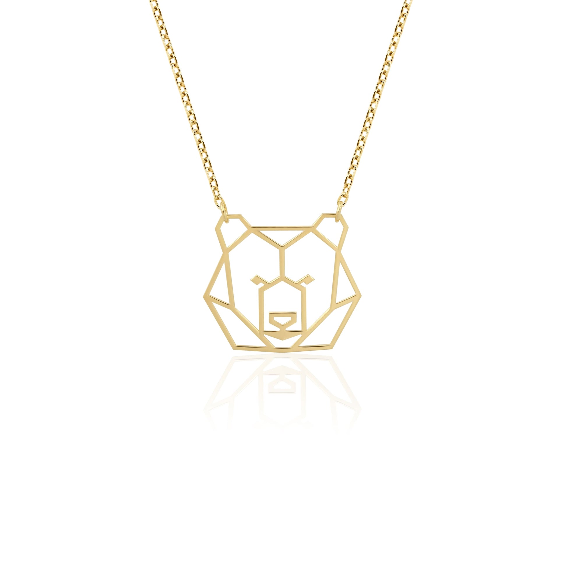 gold bear strength jewelry