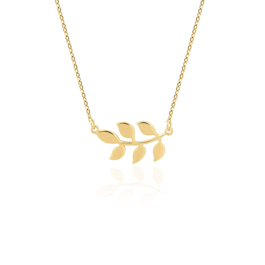 real gold wheat charm