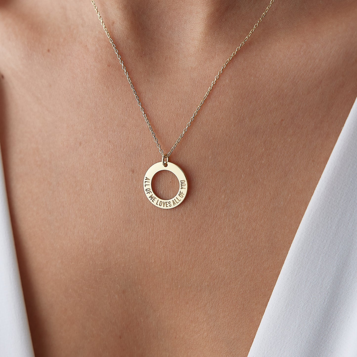 Personalized Disc Necklace