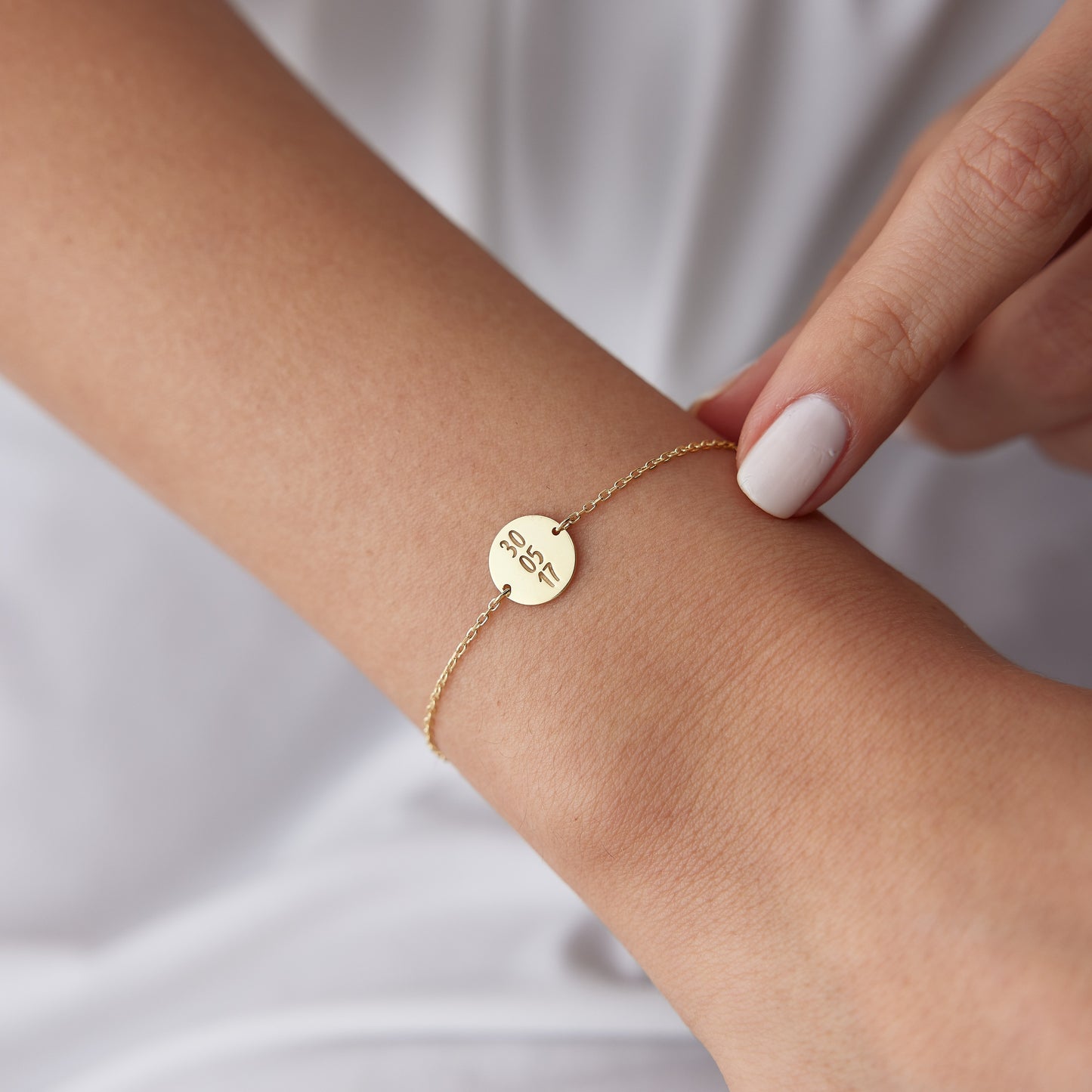 Personalized Date Bracelet