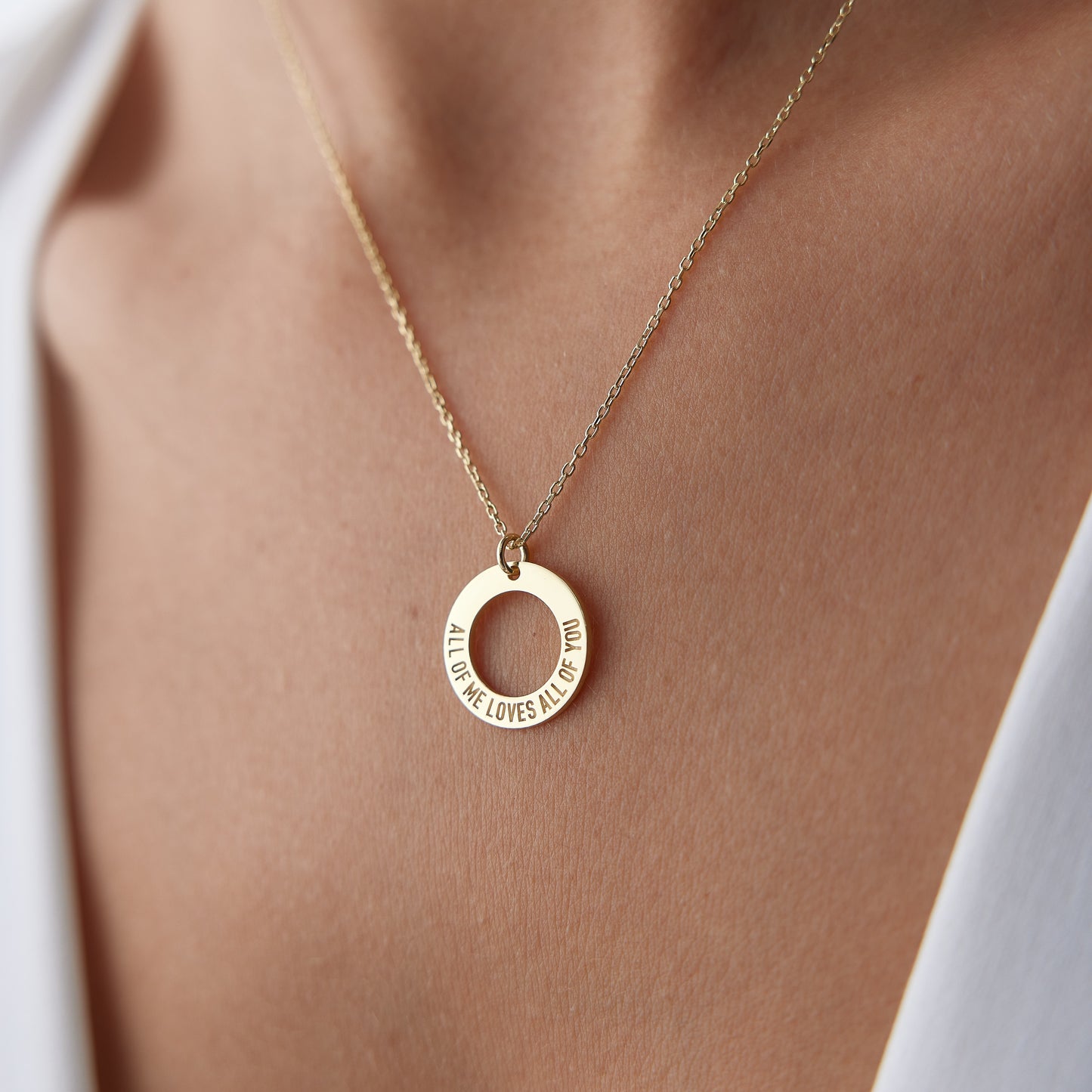 Personalized Disc Necklace