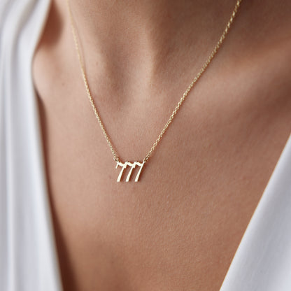 Angel Number Necklace