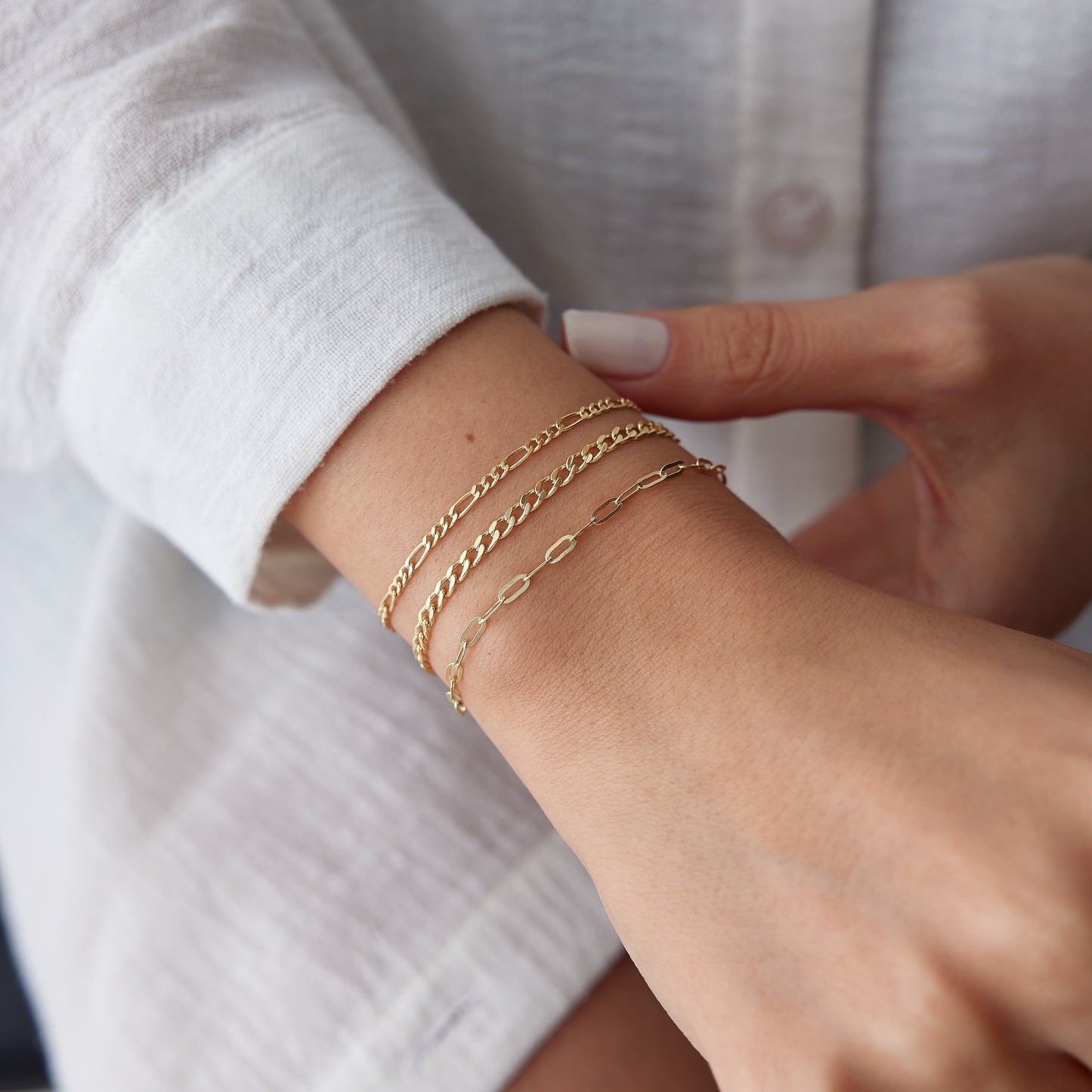 Paperclip Chain Bracelet