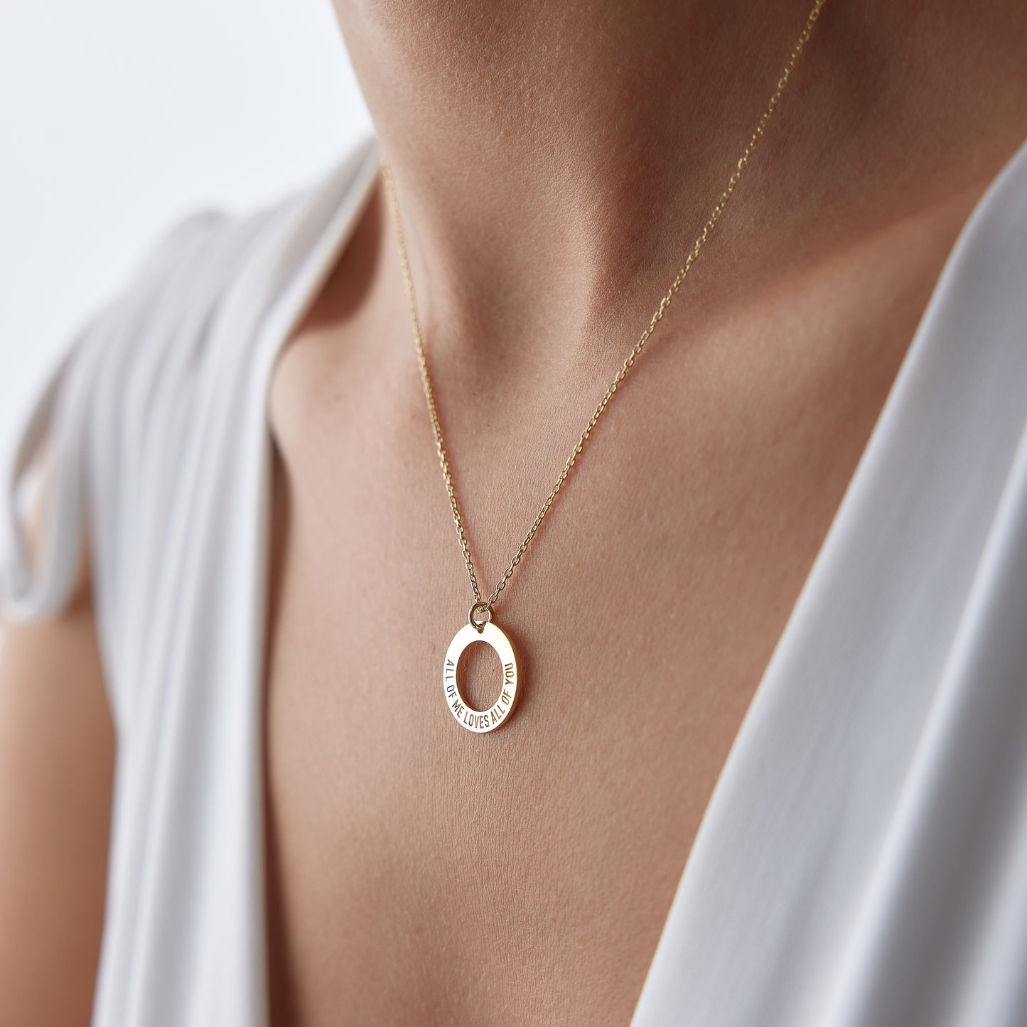 Personalized Disc Necklace