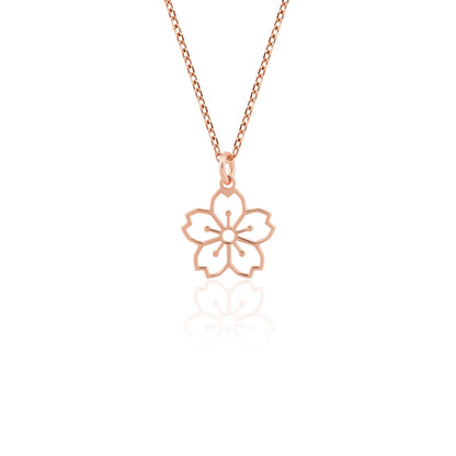 Cherry Blossom Necklace | Gold Vermeil on Sterling Silver