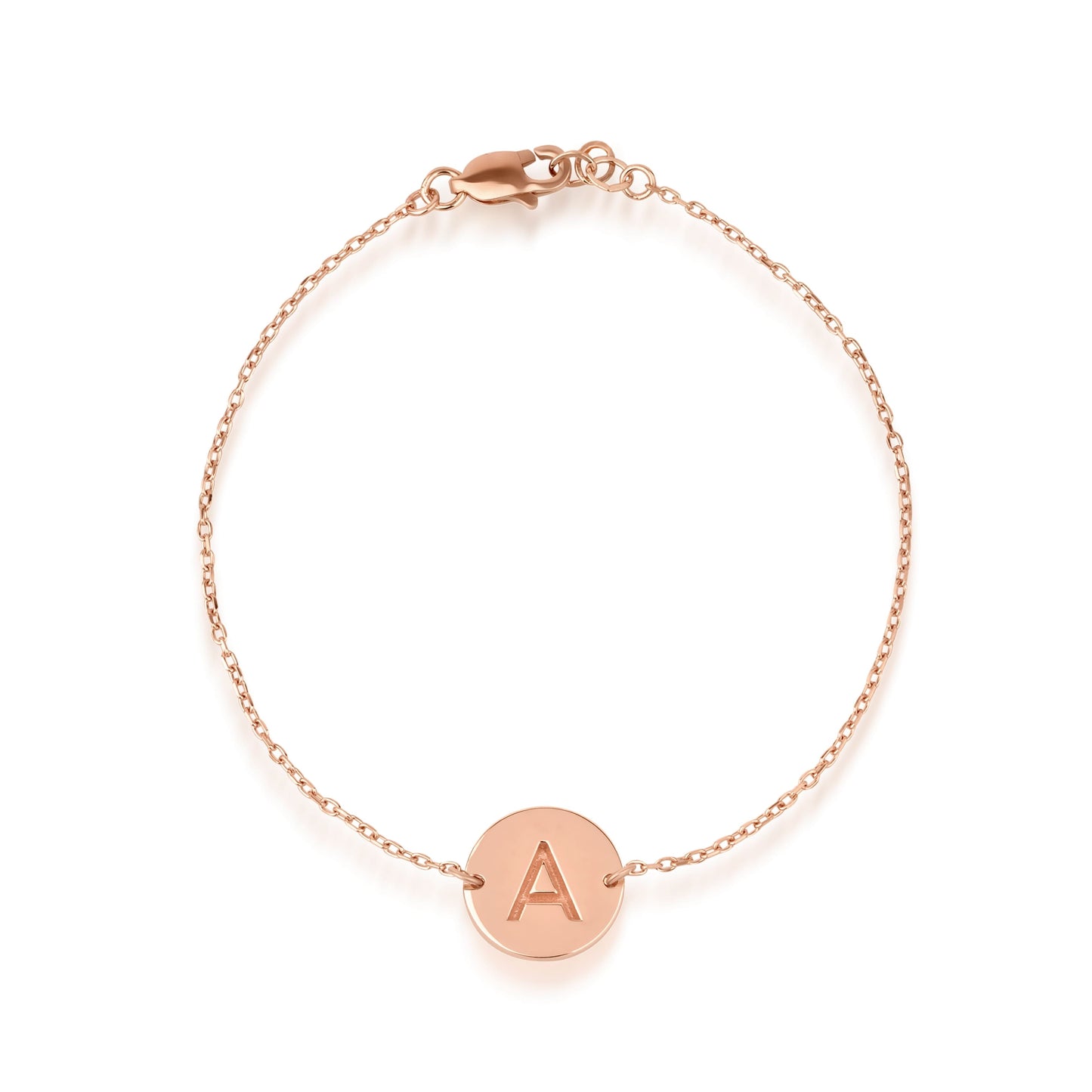 Initial Bracelet – Gold Vermeil on Sterling Silver