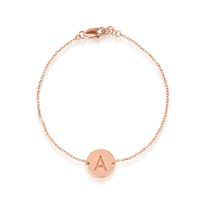 Initial Bracelet – Gold Vermeil on Sterling Silver