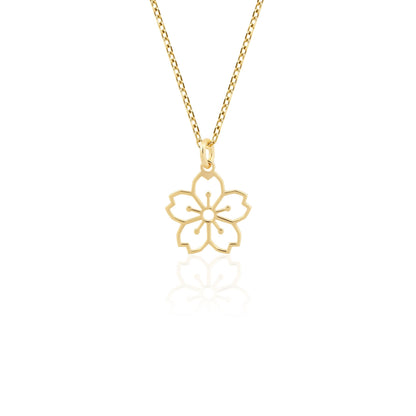 Cherry Blossom Necklace | Gold Vermeil on Sterling Silver