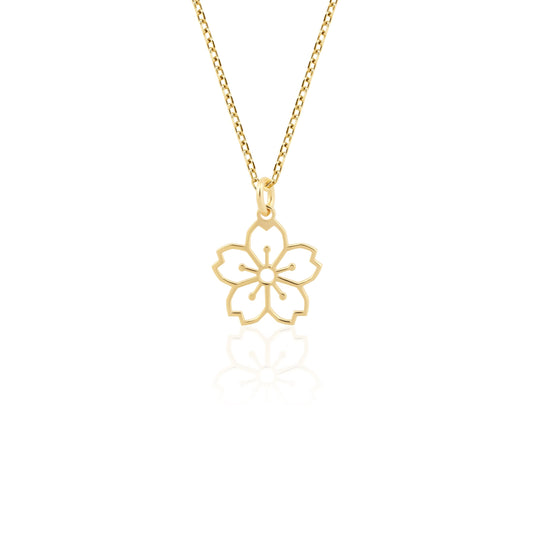 Cherry Blossom Necklace | Gold Vermeil on Sterling Silver