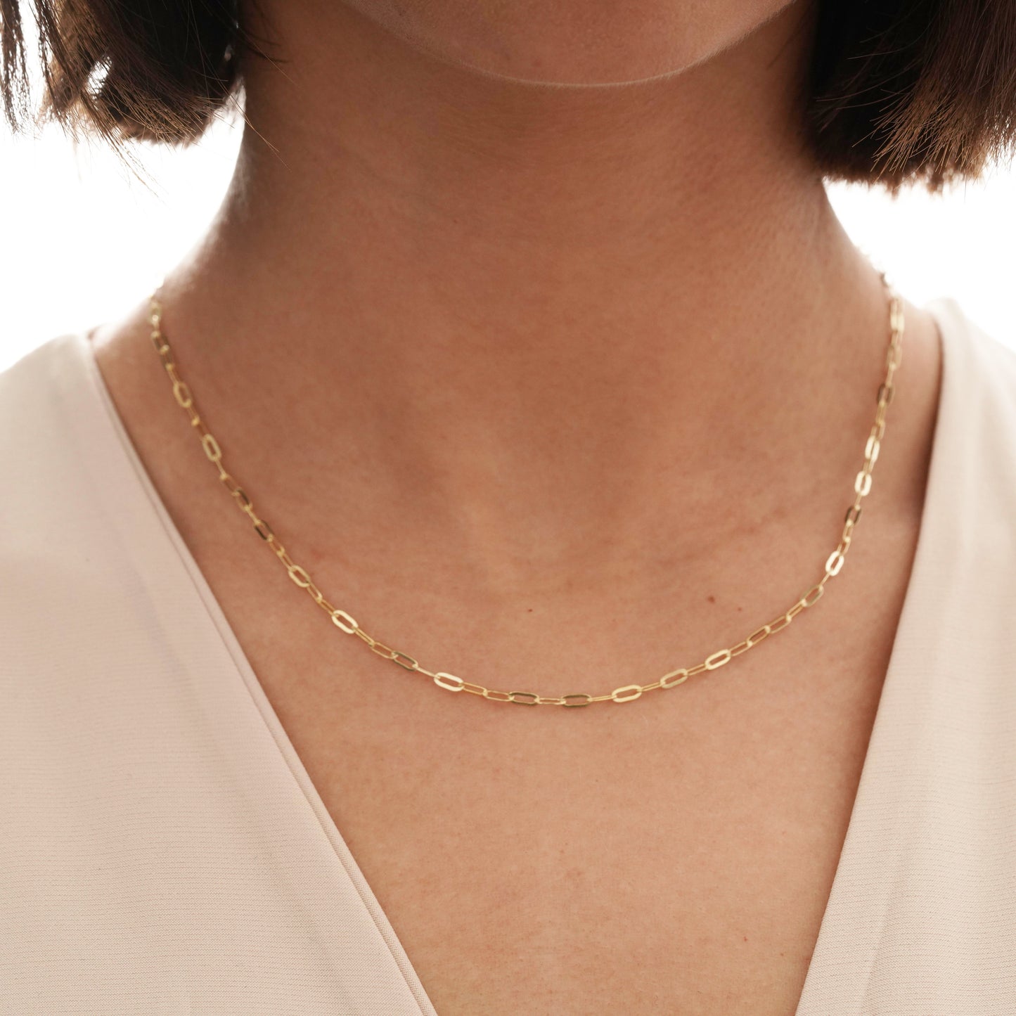 Paperclip Chain Necklace