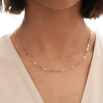 Paperclip Chain Necklace