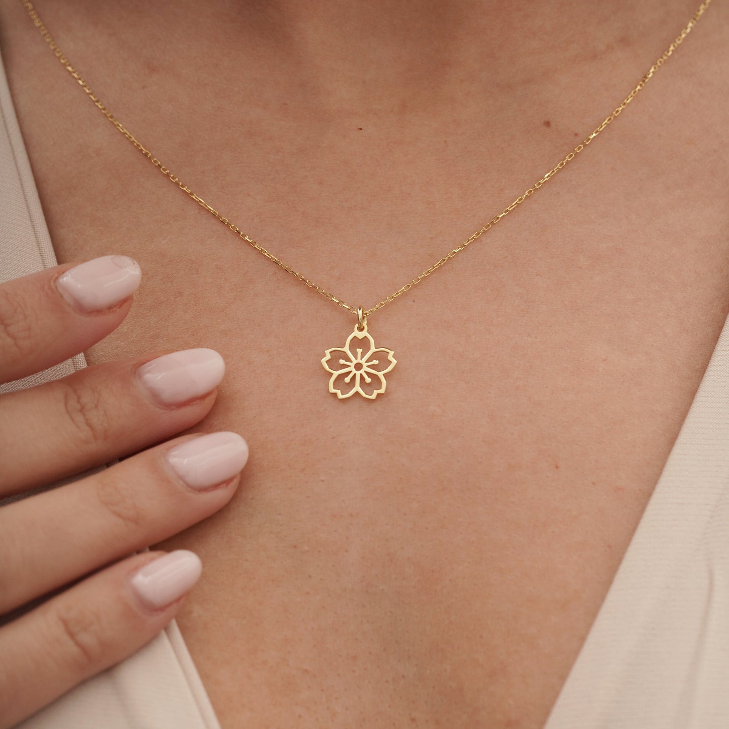 Cherry Blossom Necklace