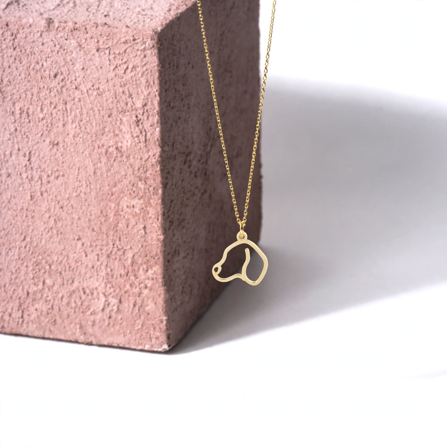 Dog Pendant Necklace – Gold Vermeil on Sterling Silver