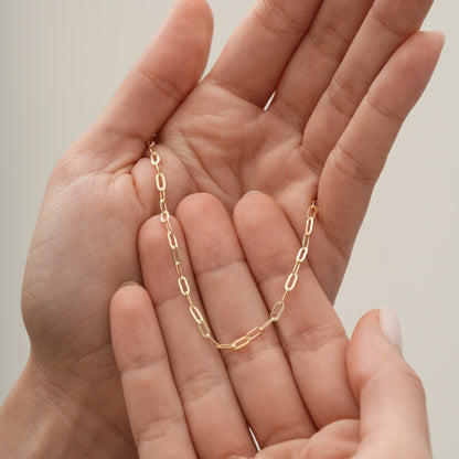 Paperclip Chain Necklace