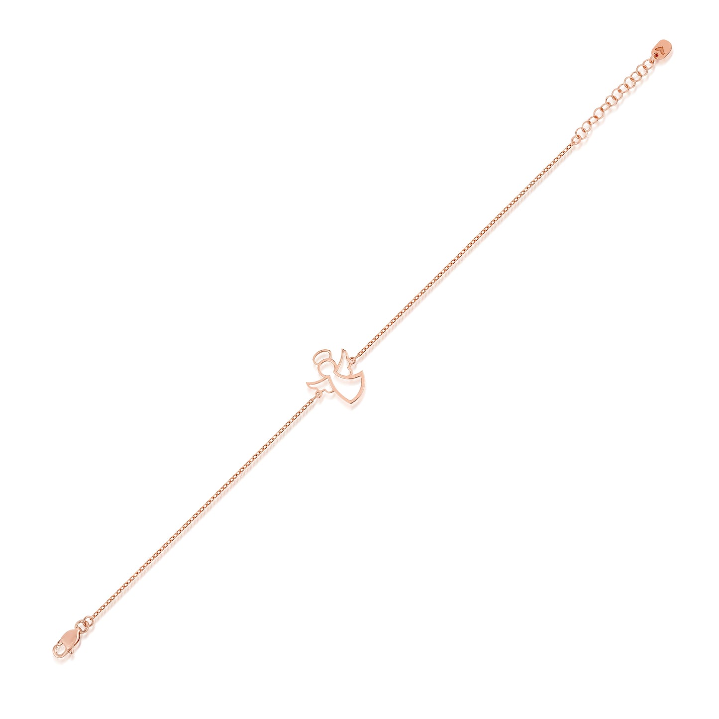 Guardian angel jewelry in 14K gold for spiritual elegance