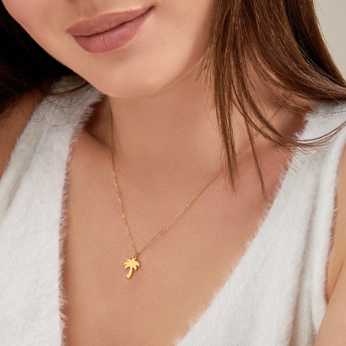 Palm Tree Necklace