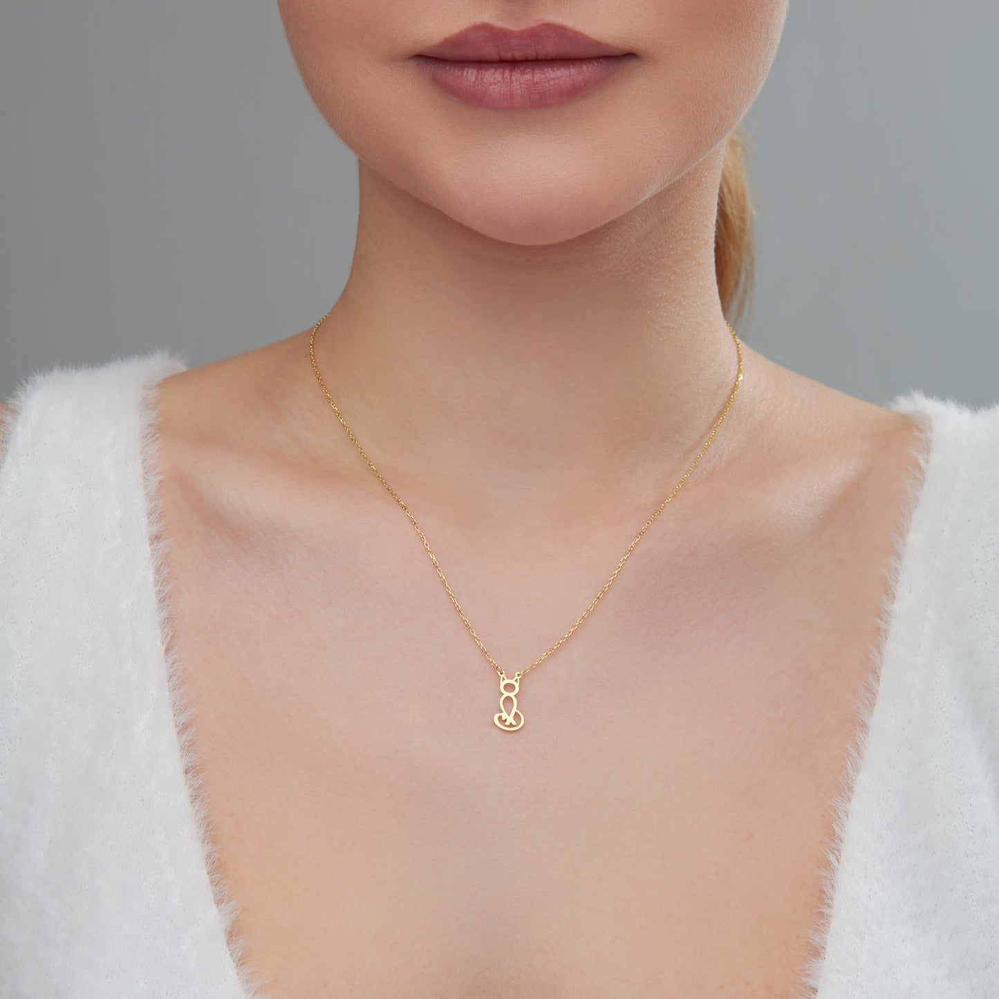 Cat Silhouette Necklace