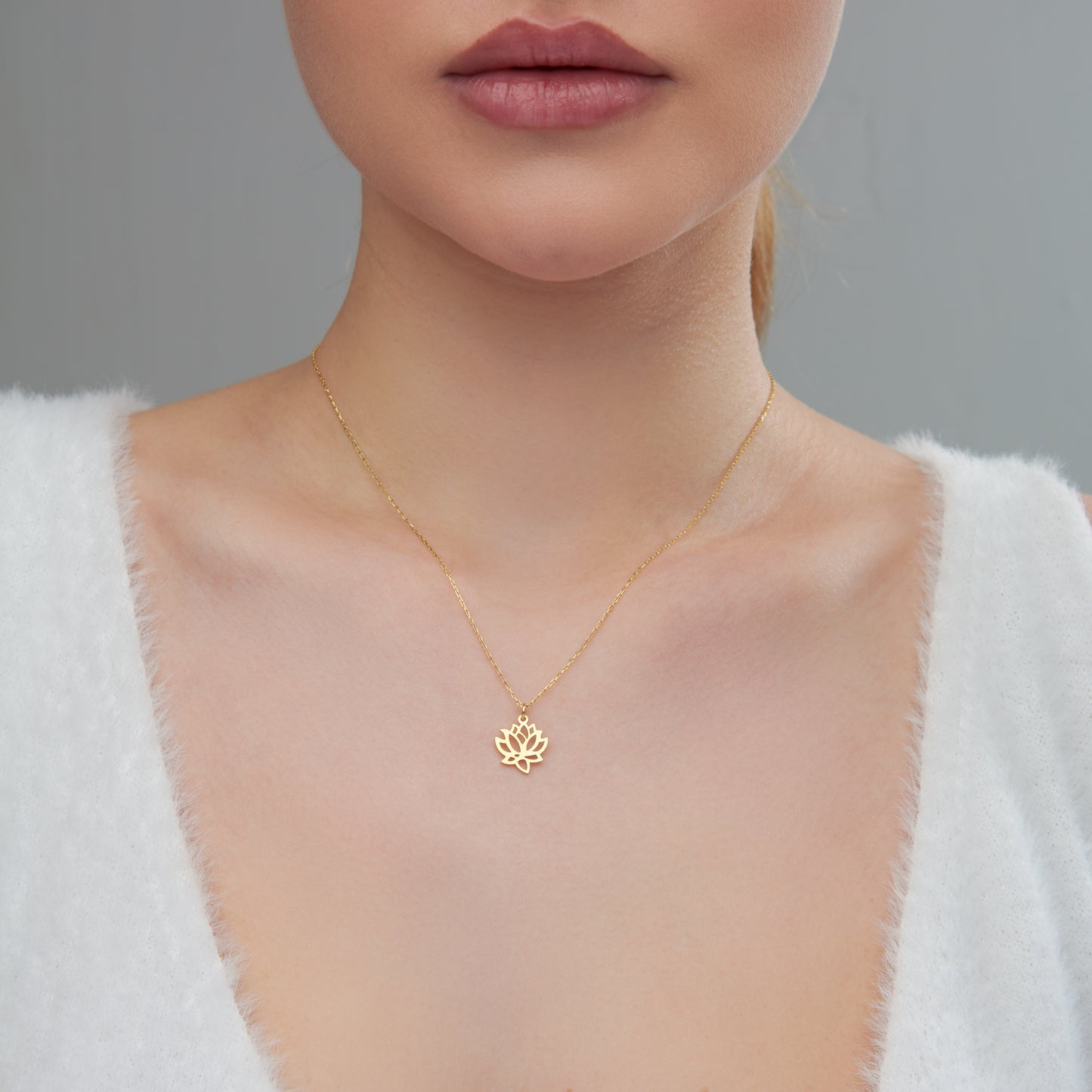 Lotus Flower Necklace