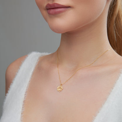 Lotus Flower Necklace