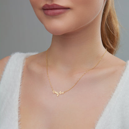 Heartbeat Necklace