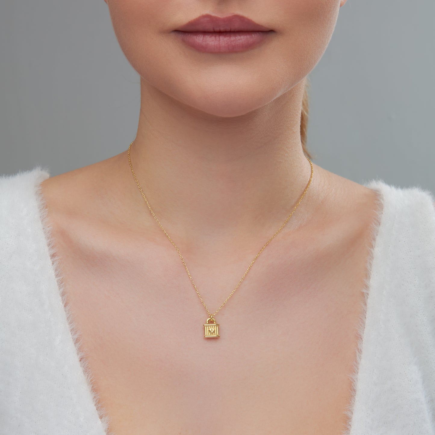 Padlock Necklace