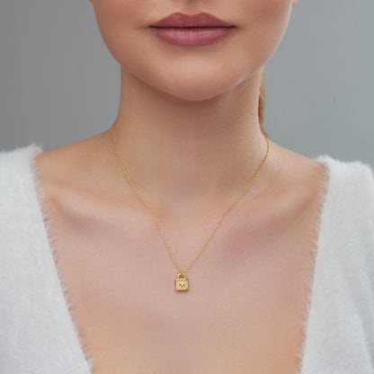 Padlock Necklace