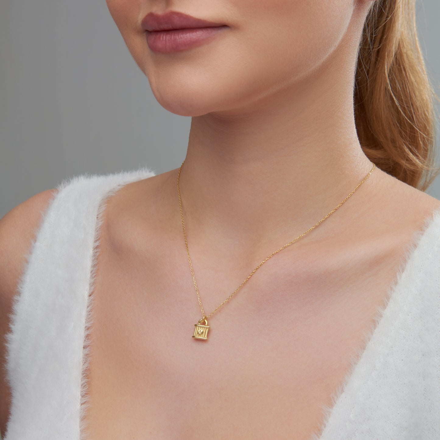 Padlock Necklace