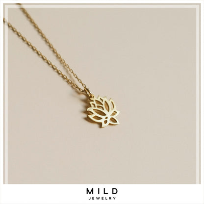 Lotus Flower Necklace
