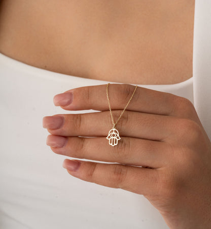 good luck and protection symbol jewelry in 14k gold