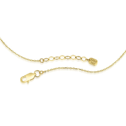 14K Gold Anchor Necklace