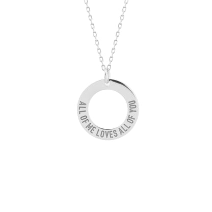 Personalized Disc Necklace