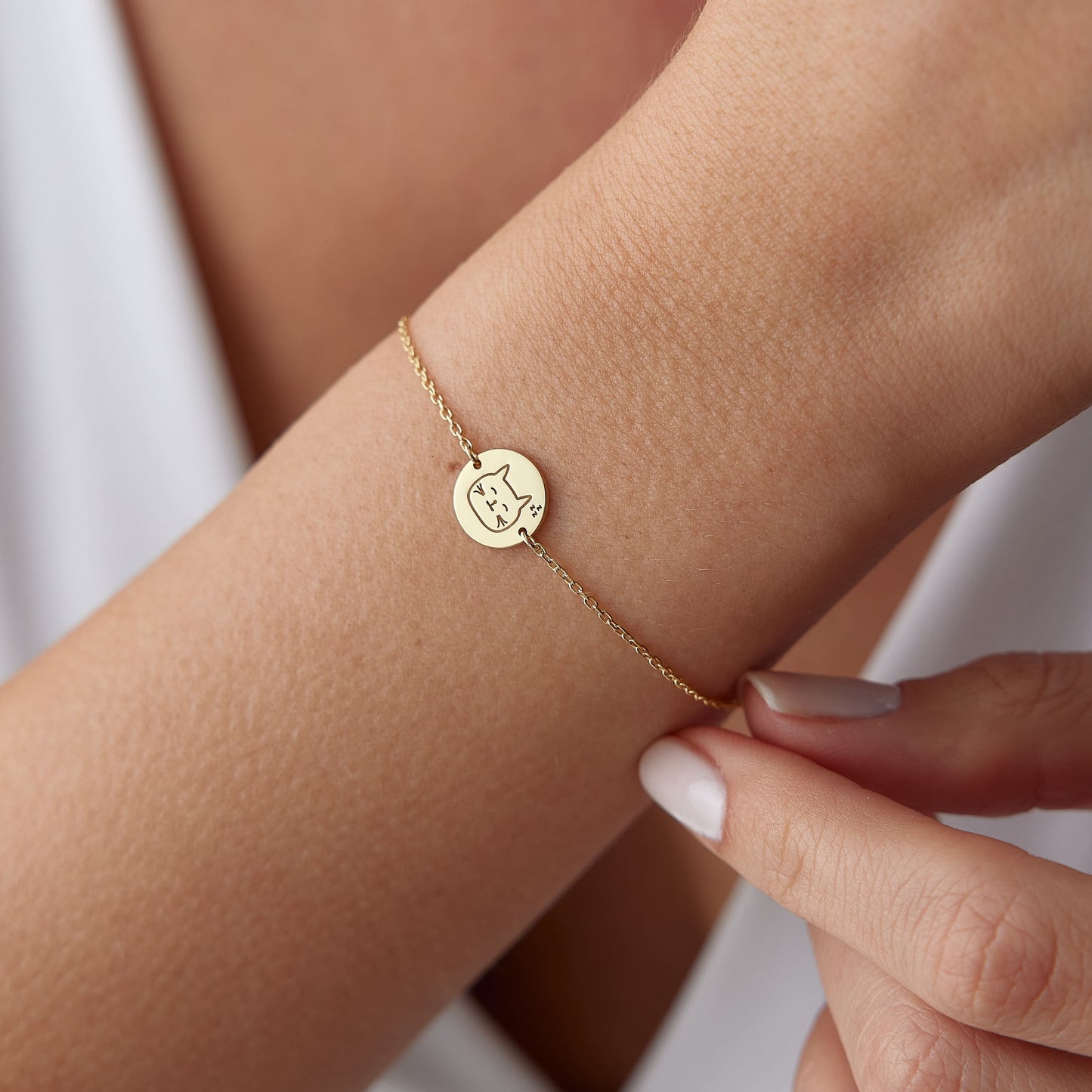 Cat Bracelet – Gold Vermeil on Sterling Silver