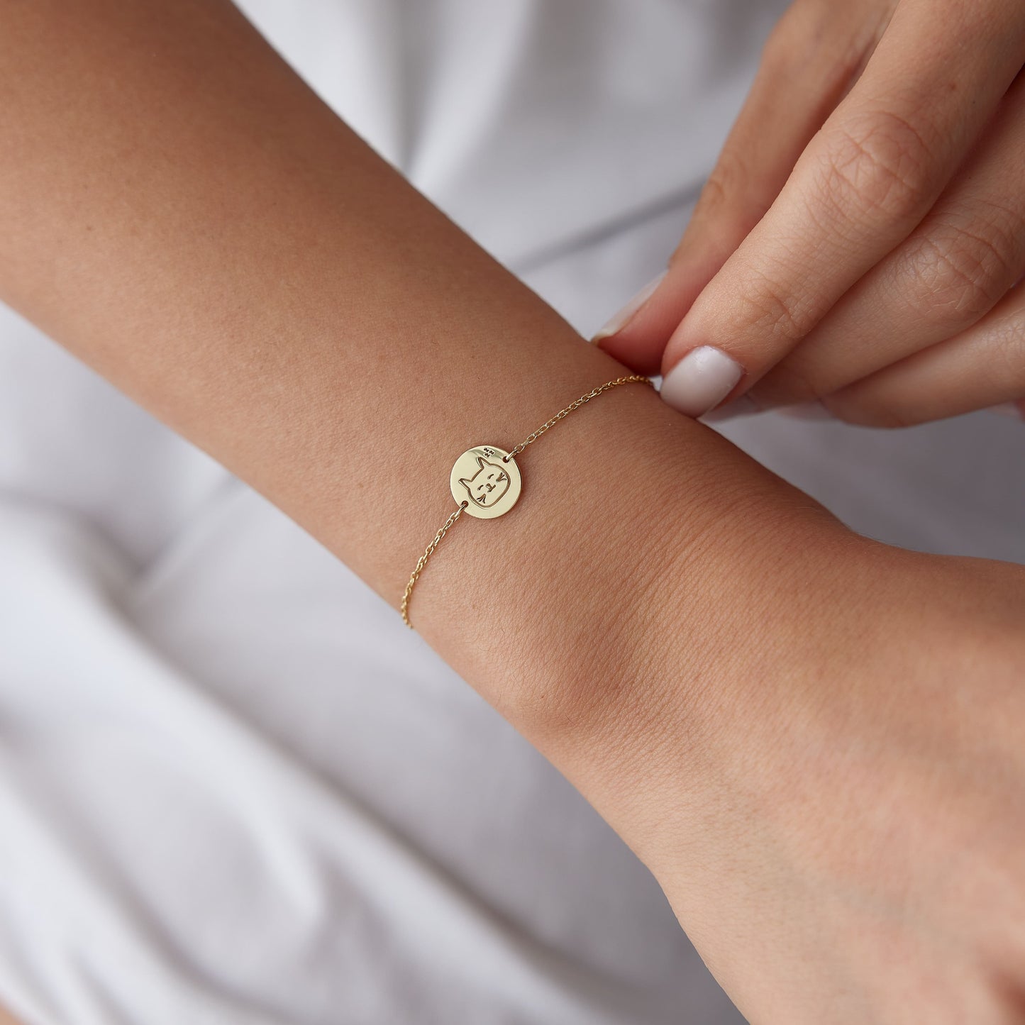 Cat Bracelet – Gold Vermeil on Sterling Silver