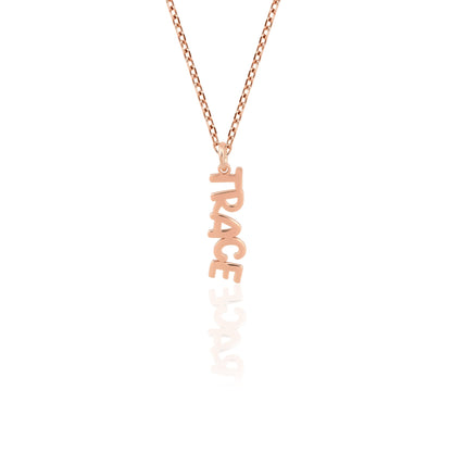 Personalized Name Necklace – Gold Vermeil on Sterling Silver