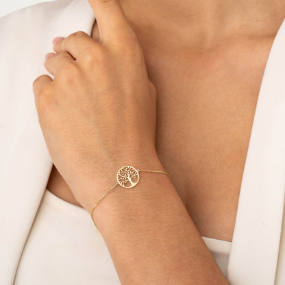 meaningful gold bracelet gift