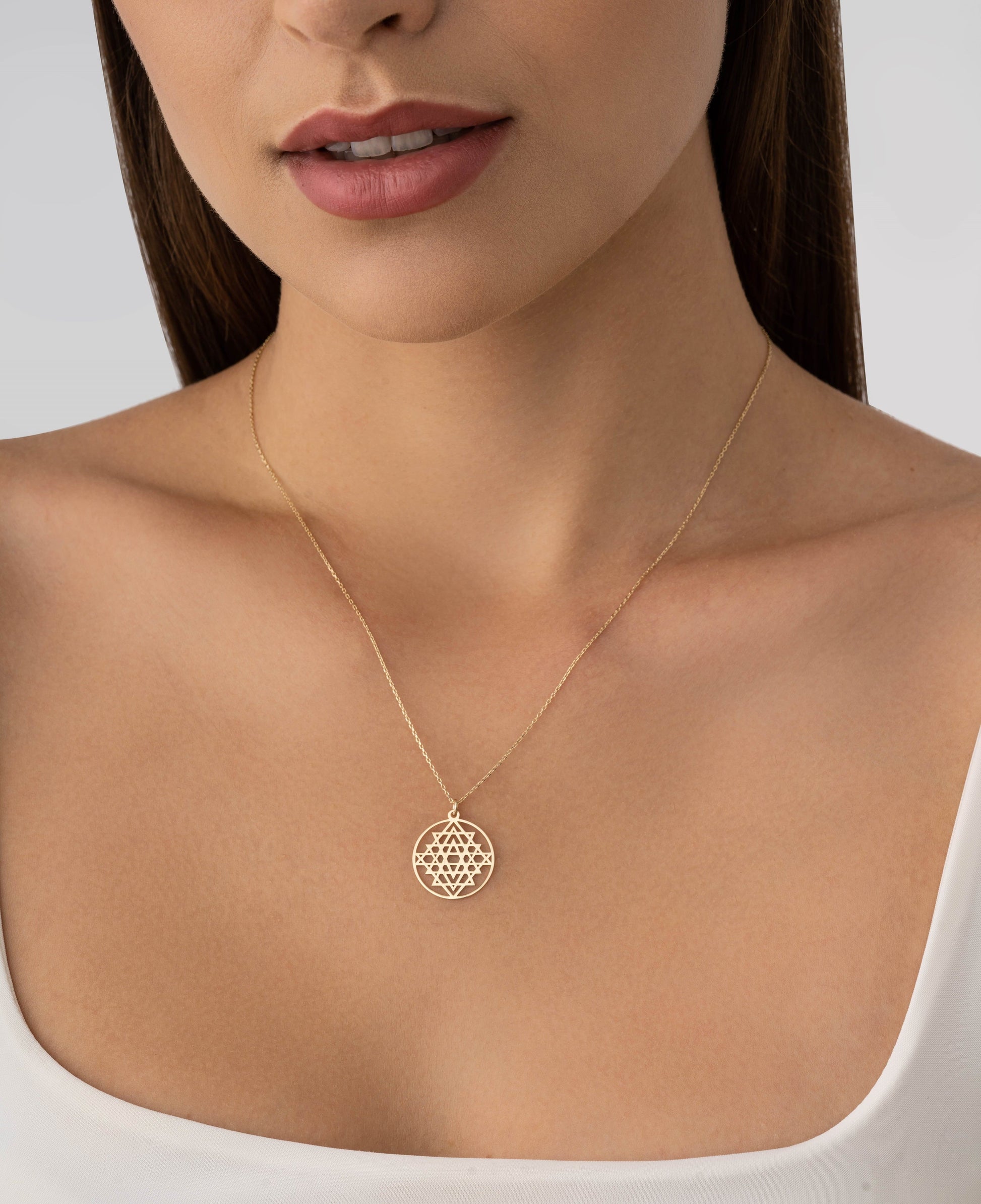 sacred symbol necklace for mindfulness
