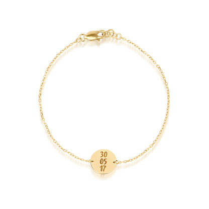 personalized bracelet with date