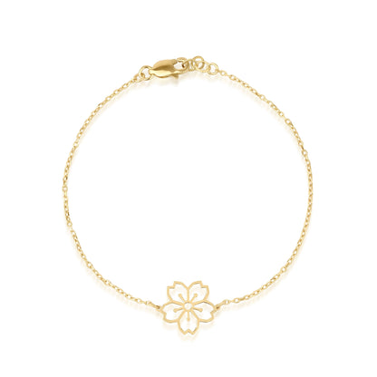 Cherry Blossom Bracelet – Gold Vermeil on Sterling Silver