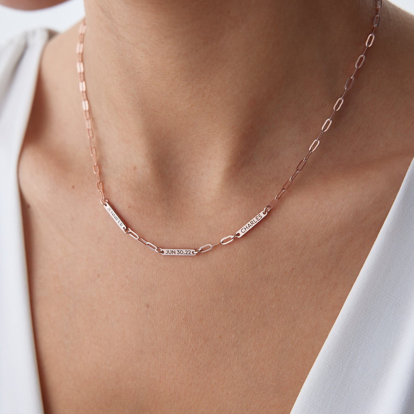 Moments Necklace – 925K Sterling Silver Custom Necklace