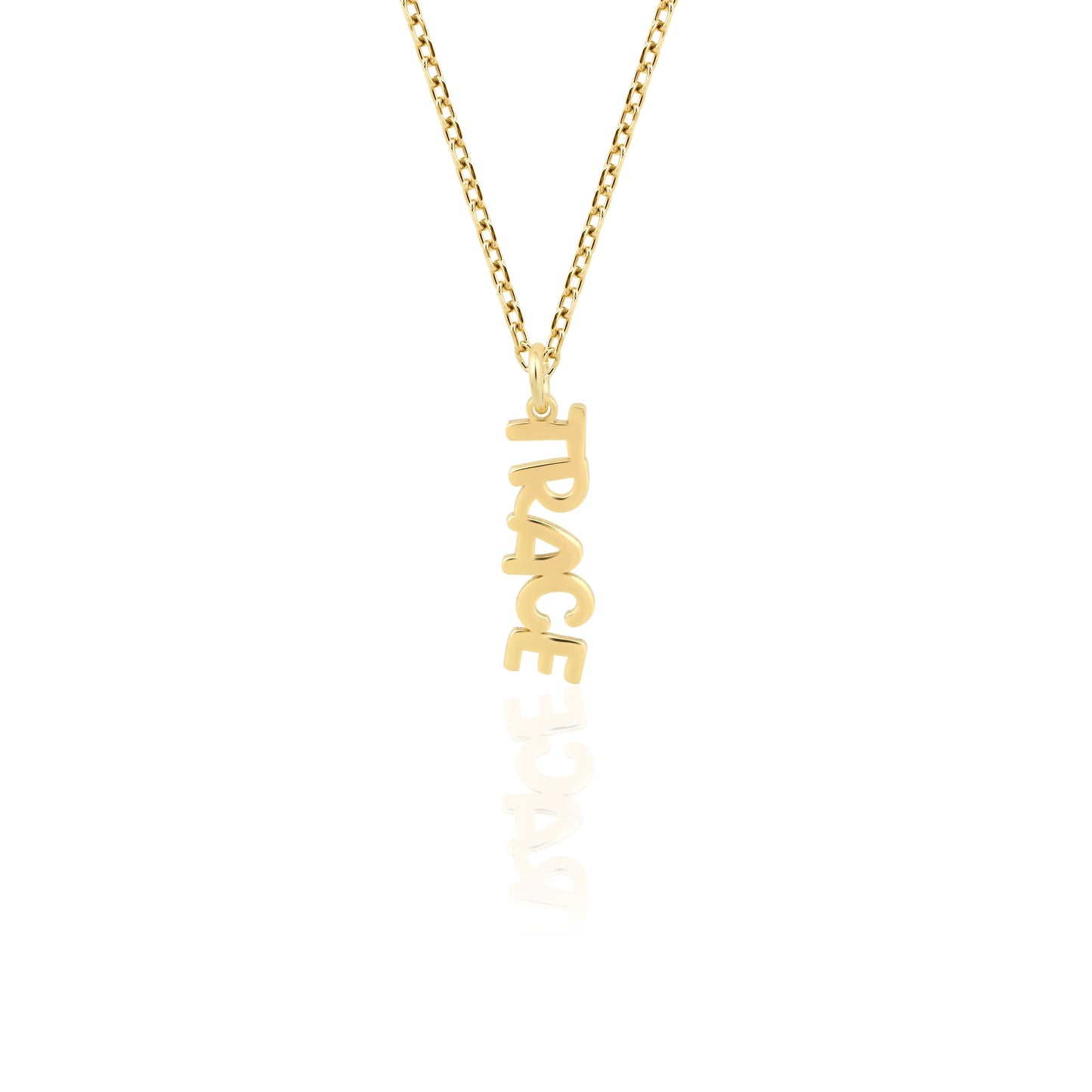 Personalized Name Necklace – Gold Vermeil on Sterling Silver